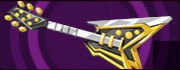 Persona 5: The Phantom X (Persona 5: Phantom of the Night, P5X) - Electric Guitar Axe Weapon Icon