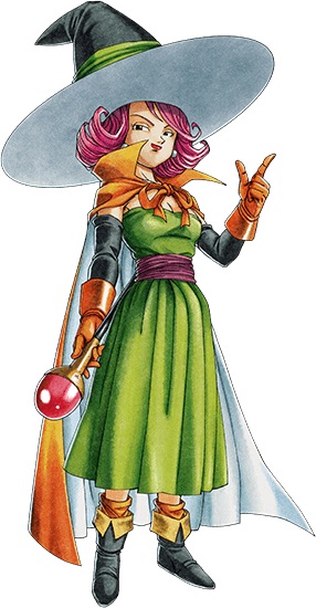 Dragon Quest 3 HD-2D Remake - Mage Job (Female)