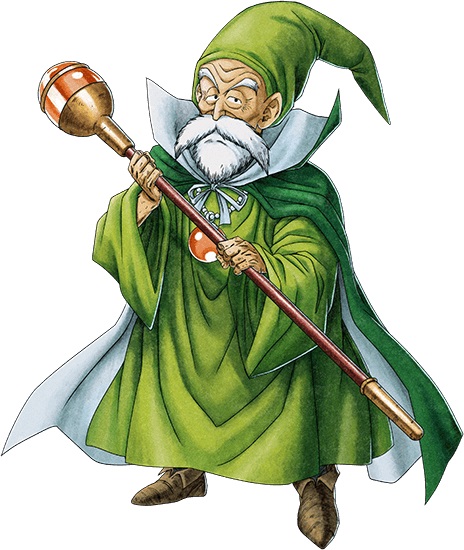 Dragon Quest 3 HD-2D Remake - Mage Job (Male)