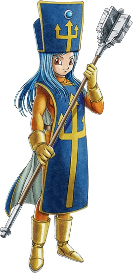 Dragon Quest 3 HD-2D Remake - Priest Job (Female)