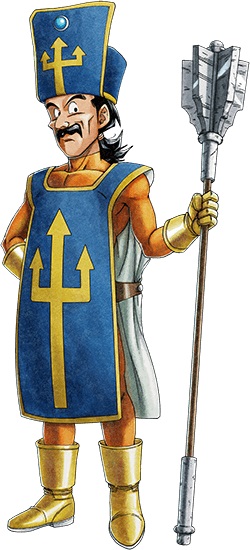 Dragon Quest 3 HD-2D Remake - Priest Job (Male)